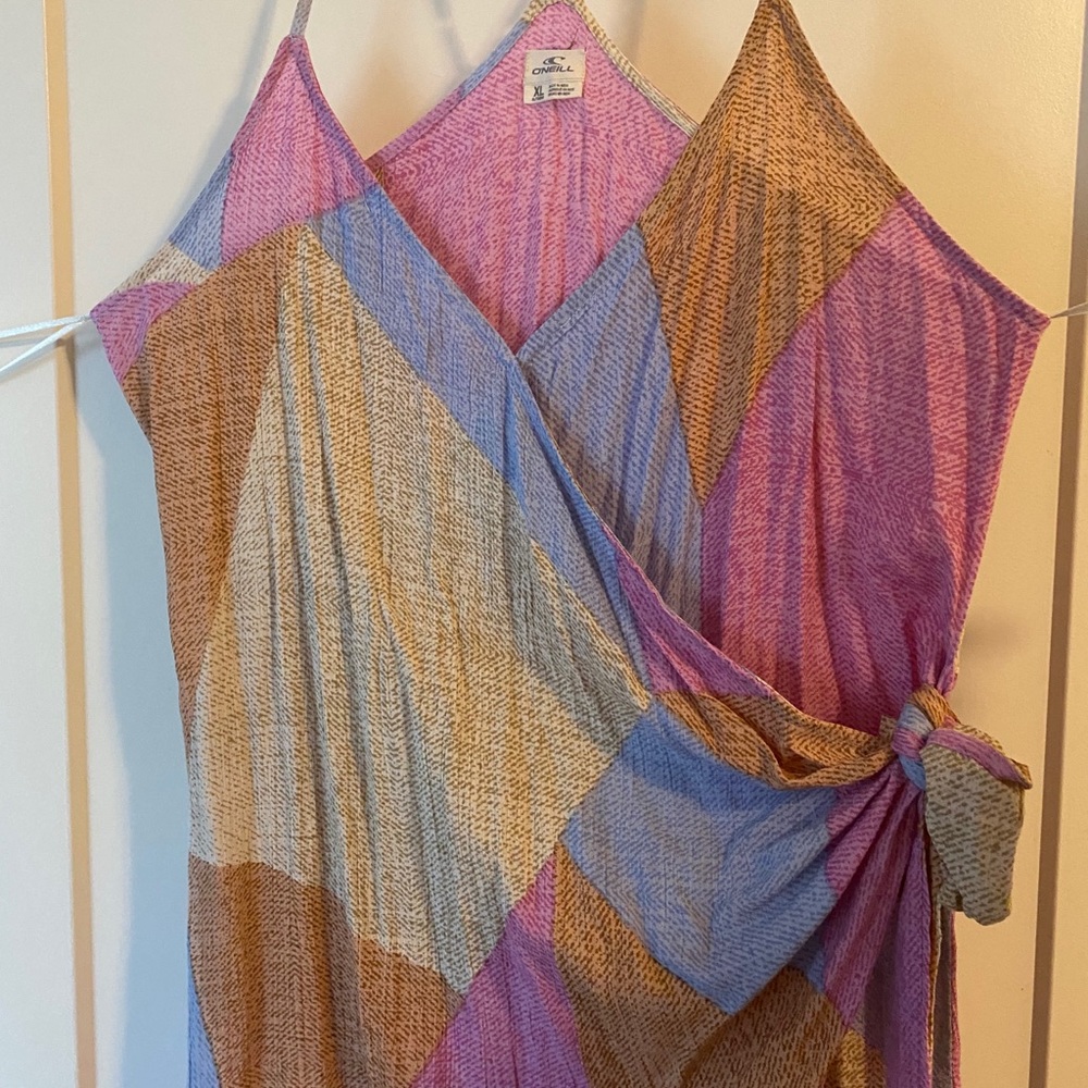 O’Neil summer dress XL never worn pastel colors